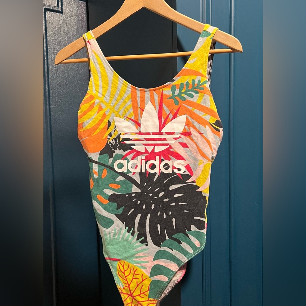 Adidas Tropical Print Bodysuit